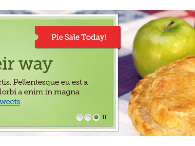 Gift Store Banner (Pie Day) gift store banner order now product display