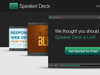 Speaker Deck Tease ordered list power point presentation slide share speaker deck