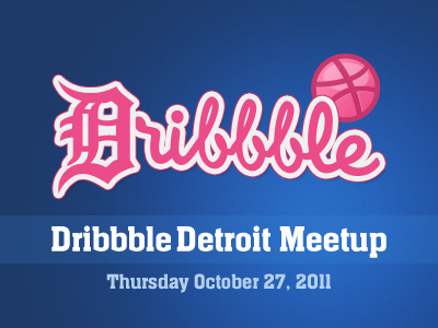 Dribbble Detroit 2011 detroit dribbble meetup