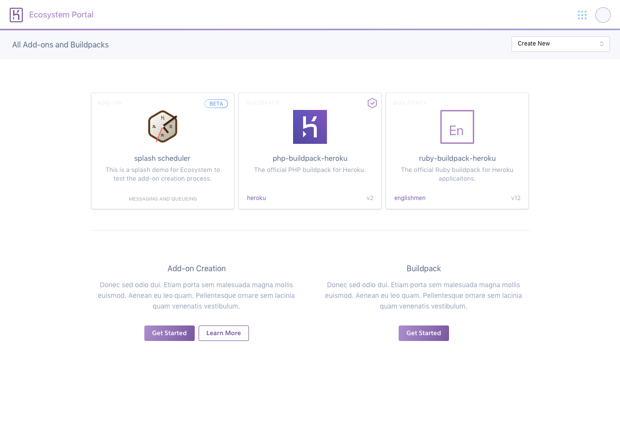 Portal one ecosystem eu