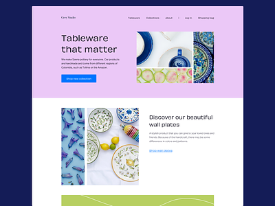 Homeware store adobe fonts daily ui store ui design visual design webshop