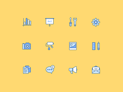 Set of icons