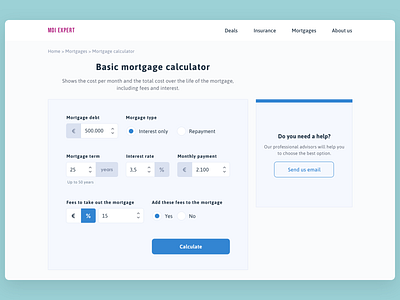 Daily UI Calculator calculator dailyui form