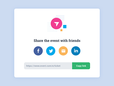 Daily UI Social Share