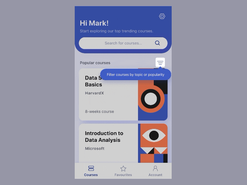 Daily UI Dropdown abstract animation clean daily ui dailyui flinto illustration interaction tooltip tooltip animation ui vector