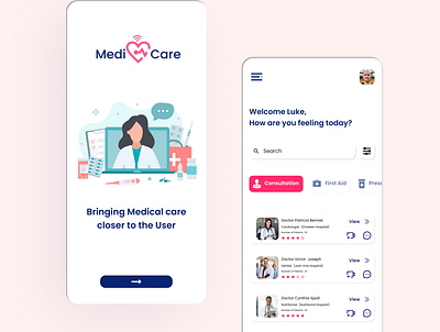 Medicare app design ui ux