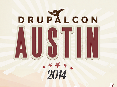 DrupalCon Austin Logo Design branding graphic design iconography logo design
