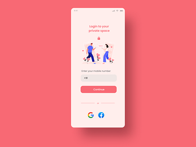 Daily UI Challenge - #007/100

Login/sign in