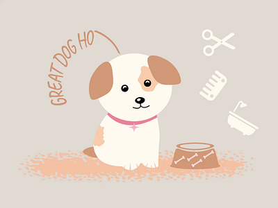 Animation, GREAT DOG HOTEL animation graphic design illustration minimalism motion graphics