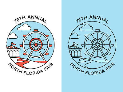 North Florida Fair Badge