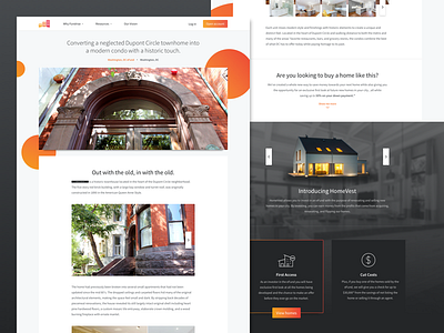 Interactive case study article blog case design landing page study ui ux web