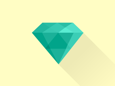 Diamond diamond flat icon gem icon jewel