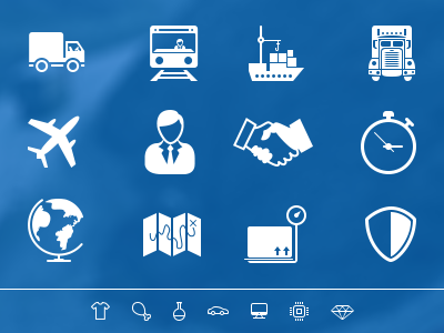 Transportation Icons cargo icon transport transportation