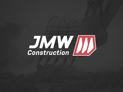 JMW Construction Logo Design branding building construction construction logo design graphic design logo logo design vector