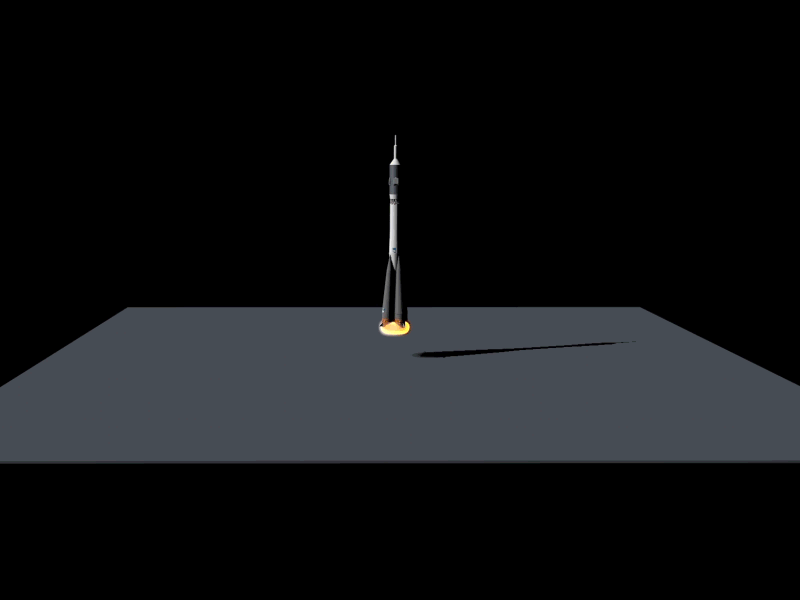 Rocket Launch 3d 3d animation 3d art 3d artist animation app c4d cinema 4d design dribbble gif graphic illustration logo model motion motiongraphics render rocket launch turbulence