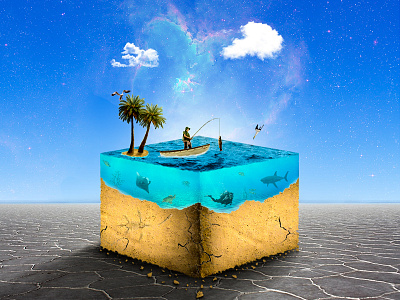 Ocean Cube by Saeed Aliabadi on Dribbble