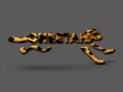 Typography cheetah animal branding cheetah design dribbble graphic icon iran lettering logo manipulation minimal photoshop art type typography ui ux vector web