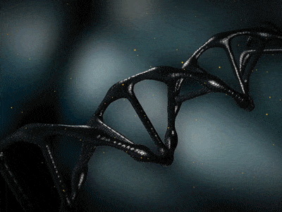 DNA 3d ae after effects ai aimation animation c4d cinema4d design dna dribbble gif glow illustration iranian logo motion render video web