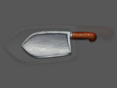 Cleaver knife branding chef cleaver knife cook cooking design dribbble flat food graphic illustration iranian kitchen knife restaurant texture vector