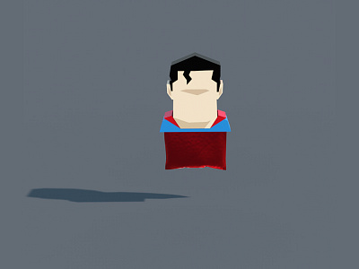 Superman 3d art c4d character character design cinema 4d cute design dribbble hero illustration superman