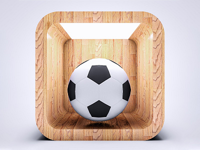 Soccer 3D Icon