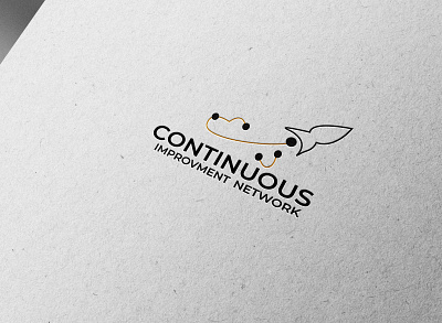 a concept of continuity, network and improvement logo logo logo des