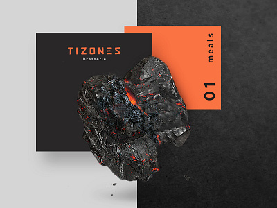 Tizones brasserie brand identity illustration typo ui ux visual