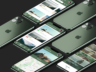 Adventure! | App Concept adventure camping outdoors ui ui design uidesign ux uxui