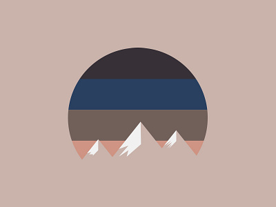 Snow-capped peaks mask minimal mountains outdoors peaks retro snow snow capped