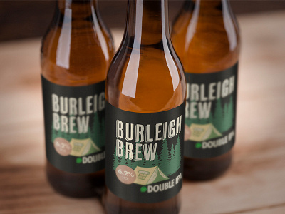 Burleigh Brew Double IPA Label