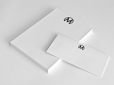 Mellbe Letterhead & Envelope black and white branding branding design creative creative design design envelope design graphic graphic design letterhead letterhead design logo logo design minimal minimalist minimalist design simple design social media marketing stationery stationery design