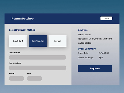 Payment Method payment ui
