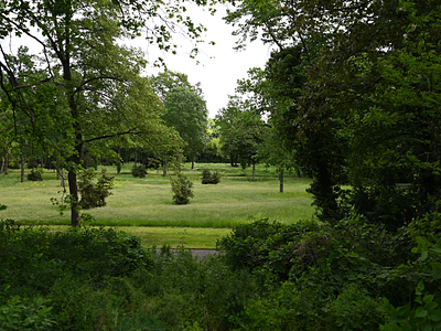 A park in Eastern Berlin