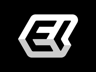 Wordmark EL Logo Design