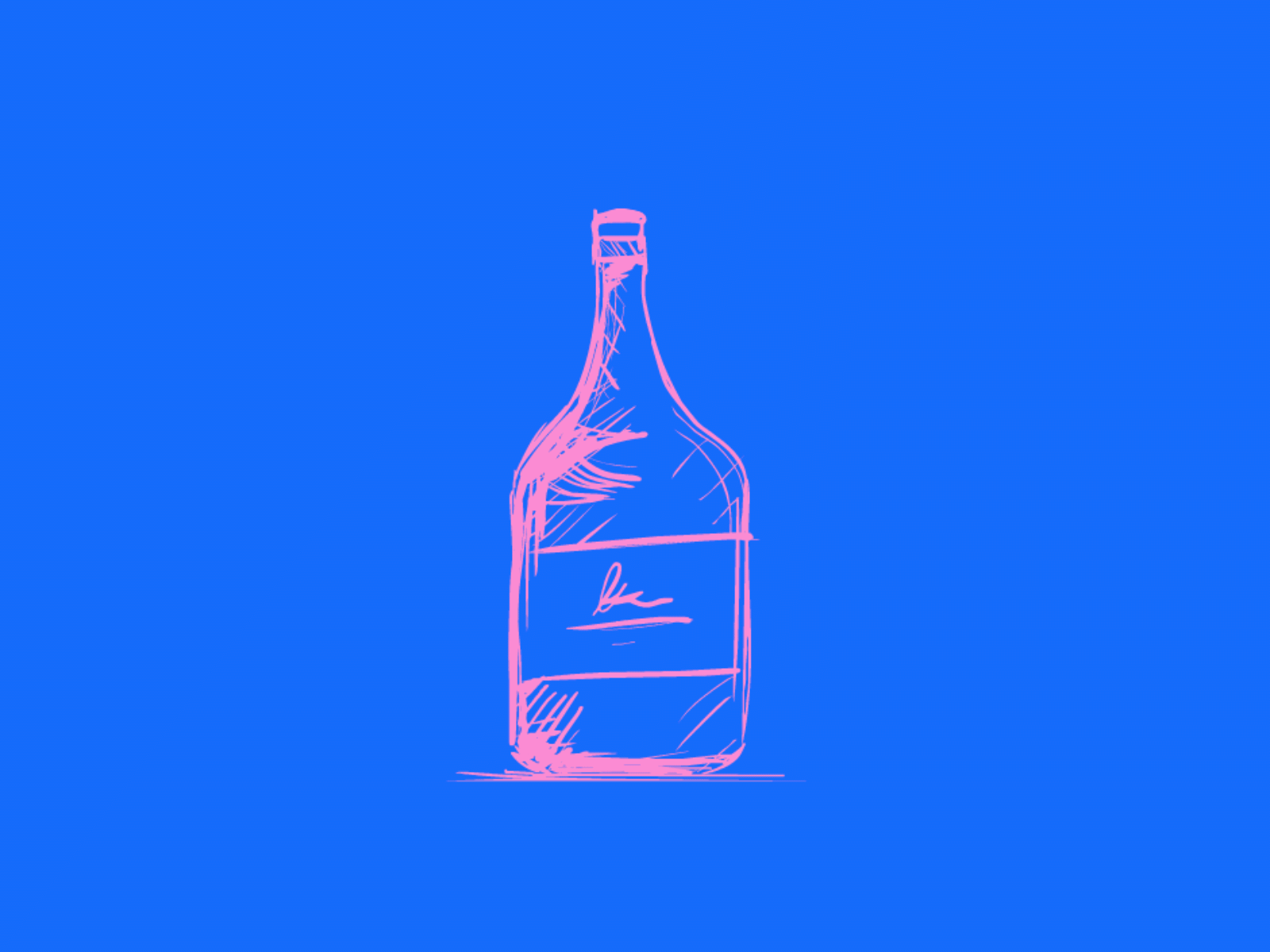 Bottle to Cup Transformation animated gif animation illustration