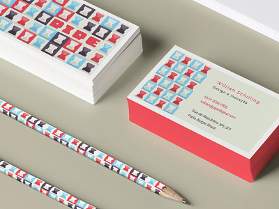 Visit Card and Pen brand identity redesign