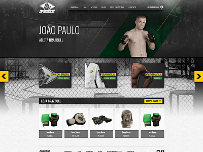 Brazbull ecommerce fight mma