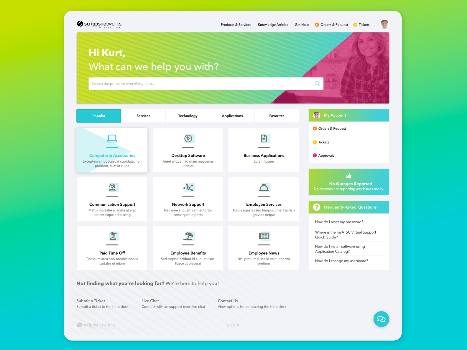 Employee Portal Concept By Kurt Roscillo On Dribbble