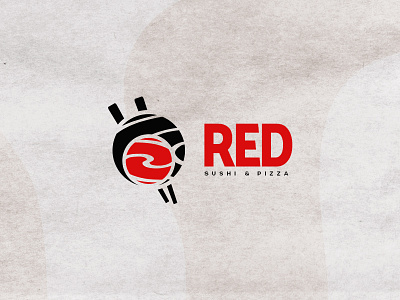Sushi | Logo food japan logo logotype pizza red restoraunt roll seafood sushi symbol