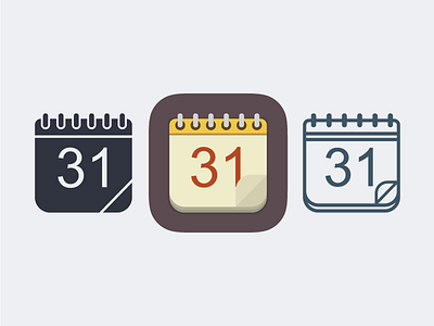 Calendar Icon app icon calendar date flat glyph icon line outline rounded rectangle