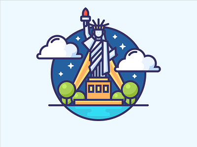 Icon of Liberty Statue
