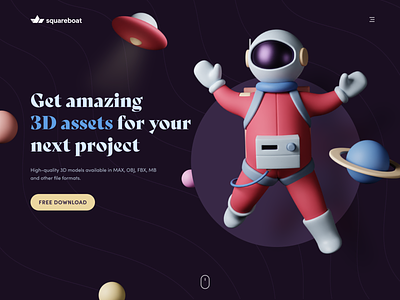 Get 3D Assets by Prateek Gupta for Squareboat on Dribbble