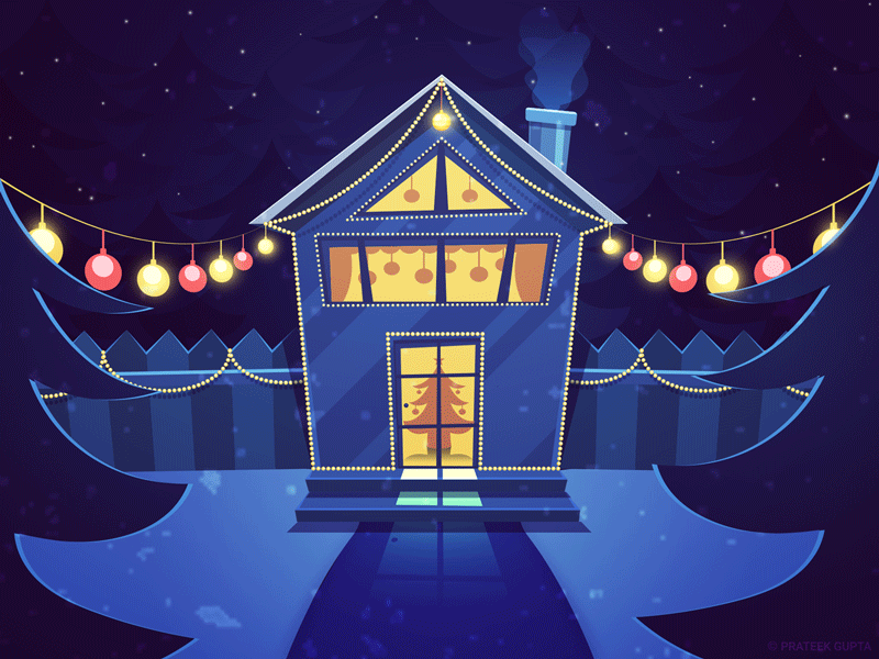 12/20 🎄Merry Christmas🎄 christmas cold happy hollidays house ice lights santaclaus snow stars tree winter