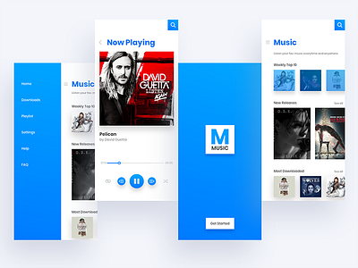 Music app screens adobe app ios iphonex music player screen sketchapp ui ux xd