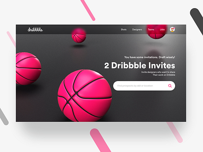 2x Dribbble invites