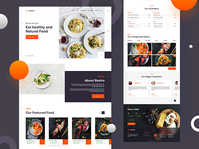 Delicious Food - Web UI