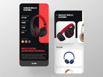 Headphones shop