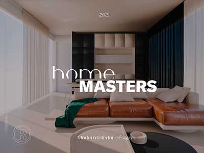 homeMASTERS teaser 3d animation blender branding cgi concept identity layout logo logotype luxury octane video visual