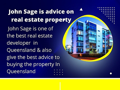 John Sage giving brilliant ideas on real estate