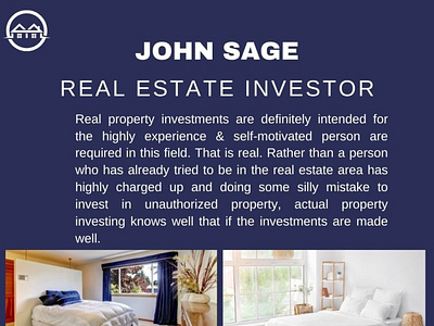 John Sage having high experience in real estate